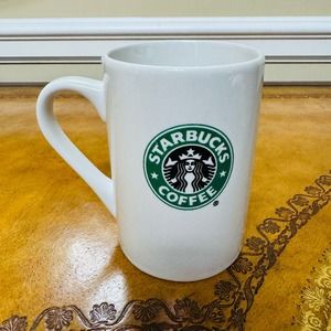 Starbucks 2008 Classic Logo Mermaid Graphic Ceramic 10 ounce Tea Coffee Mug NEW